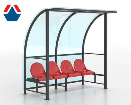 Скамейка для запасных игроков (на 4 места)