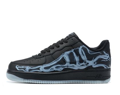 Air force 1 halloween skeleton shop