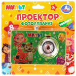 Проектор-фотоаппарат Ми-ми-мишки 8 слайдов. на бат.блистер B2052034-R3 (Умка)