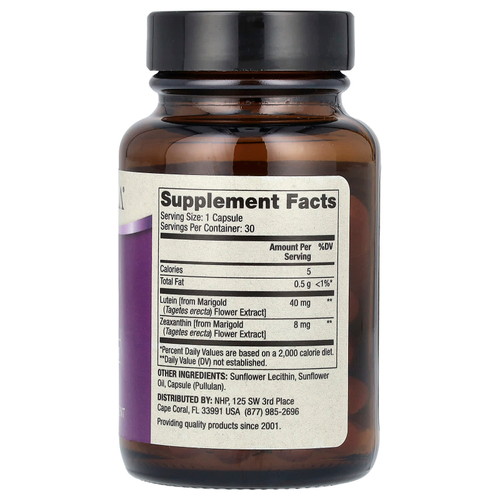 Dr. Mercola, Лютеин с зеаксантином, 40 мг, 30 капсул