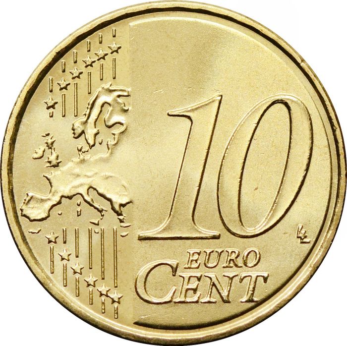 10 евроцентов 2016 Испания (10 euro cent)