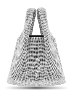 Сумка тканевая, россыпь камней