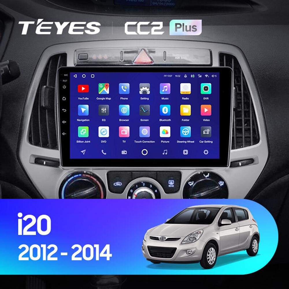 Teyes CC2 Plus 9" для Hyundai i20 2012-2014