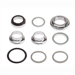 Детали рулевой колонки 1-1/8" резьбовая хром FP-H803