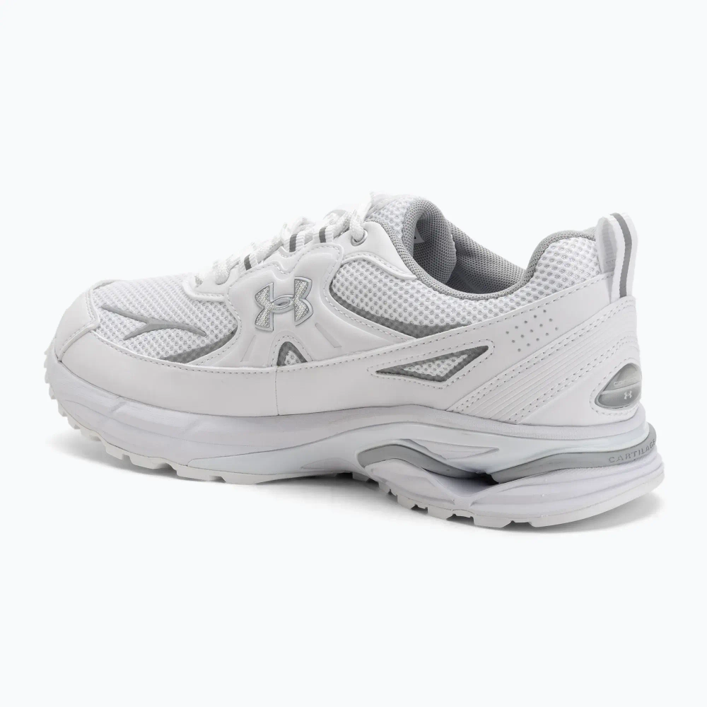 Кроссовки Under Armour Apparition Tech white/white/metallic silver