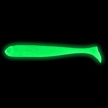 Виброхвост Jumbo 4,95'/12.5 см Phosphorus 5шт. (HS-7-041) Helios