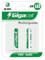 Батарейка аккумуляторная Gigacell HR03 900mAh (2шт)