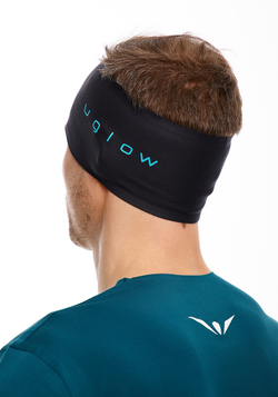 ПОВЯЗКА RUN HEADBAND | BLACK BLUE