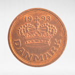 Denmark, 25 Øre - Margrethe II, 1993, XF