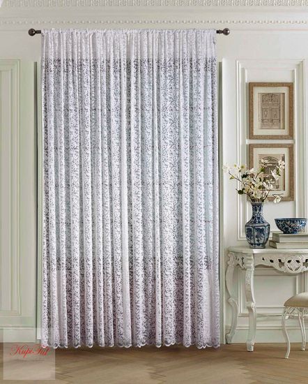 Тюль гипюр Мелани (белый)