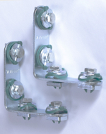 Уголок 90° с гайками для монтаж. профиля  ViEiR  (60/2шт)