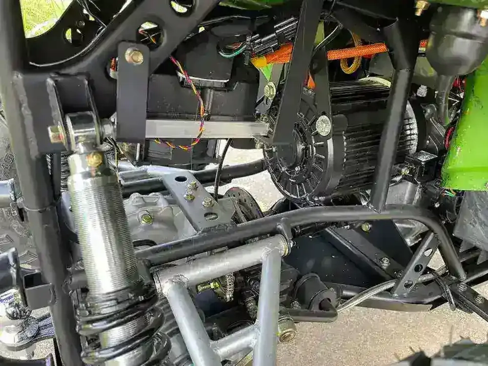 Электроквадроцикл Green Camel Сахара A14К 4x4 Monster (14kW 90 км/ч) блокировка