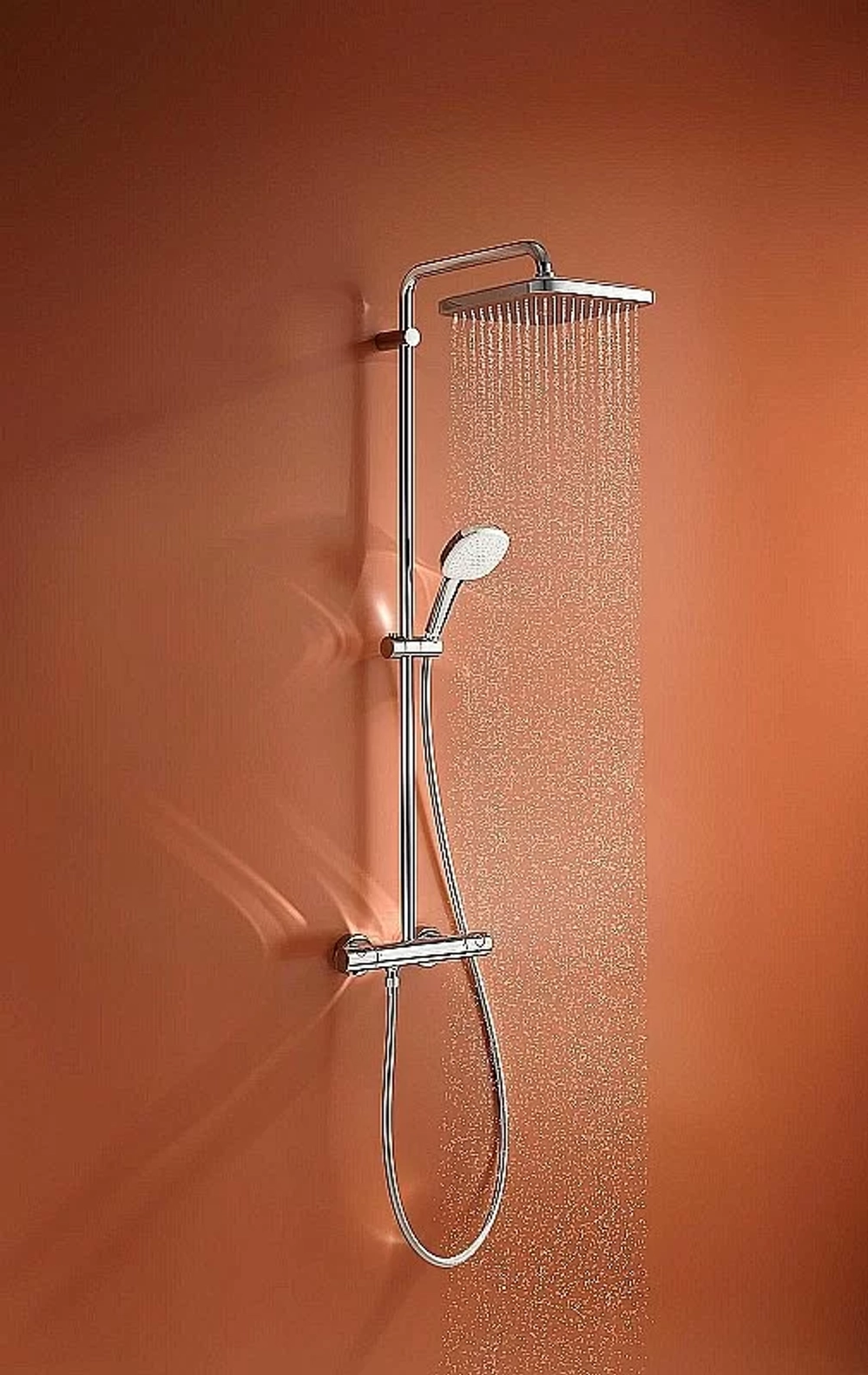 Душевая система Grohe Tempesta Cube 250 26689001 хром