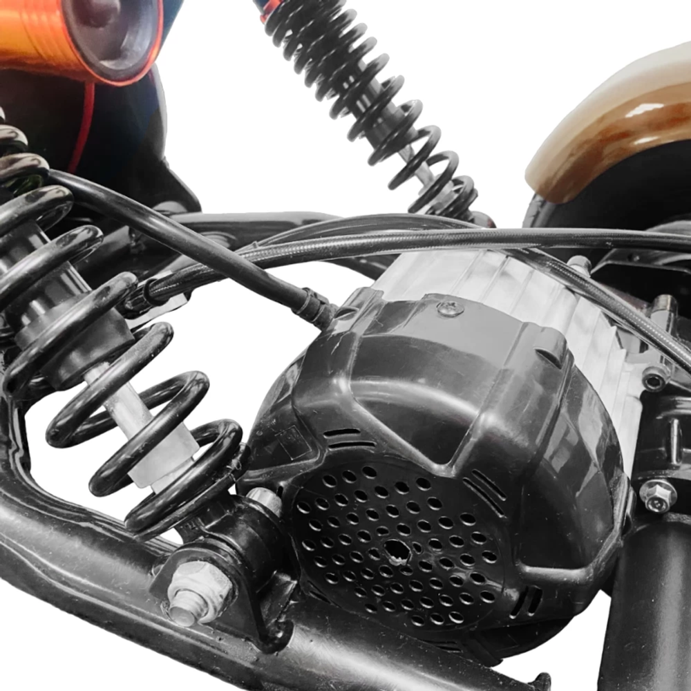 Электроскутер Citycoco GT X3 Pro Trike Mini Коричневый