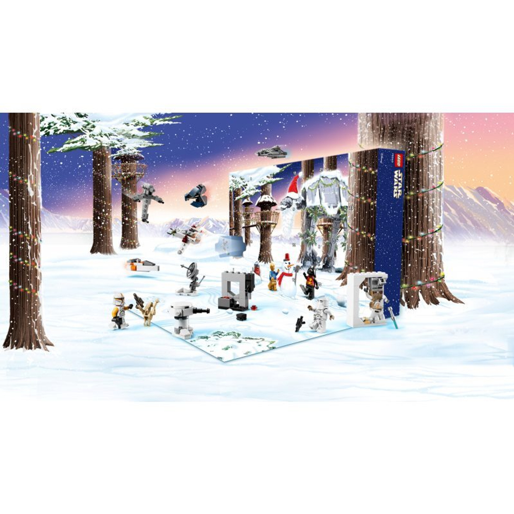 Конструктор LEGO - Адвент-календарь Звездные войны Star Wars 75340