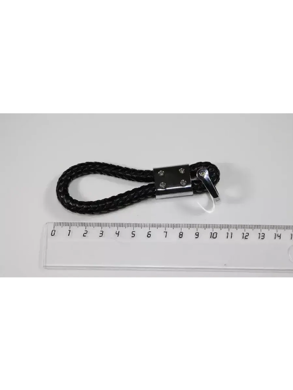 Брелок кожаный, черный Yamaha LEATHER BLACK