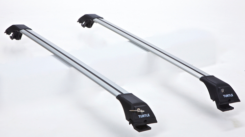 Багажник Turtle Tourmaline V1 на крышу для HONDA CR-V 2006-2012 (На обычные рейлинги),серебристый, арт.14.TUR.01.06.V1.S