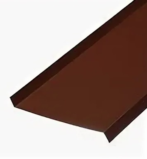 Отлив 295*2000 мм коричневый