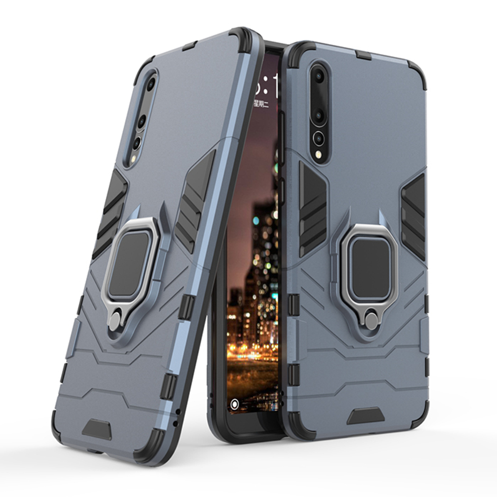 Противоударный чехол с кольцом Panther Case для Huawei P20 Pro