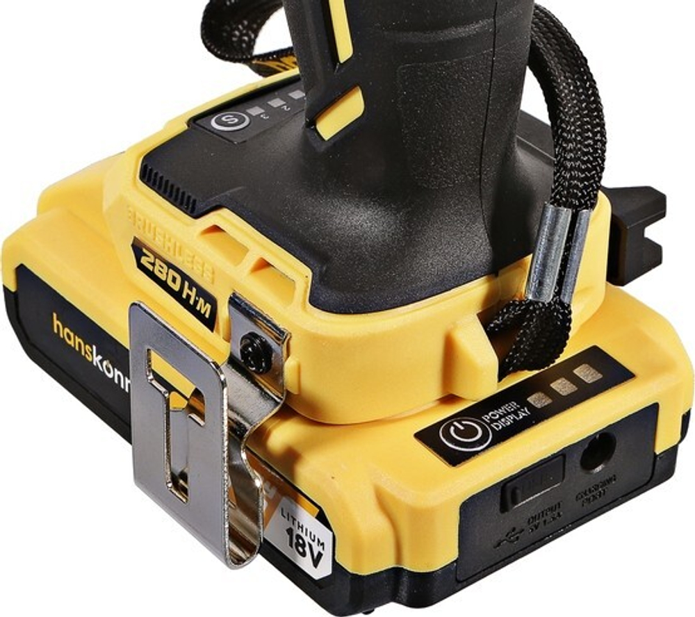 Гайковерт аккумуляторный HANSKONNER HCD18280H