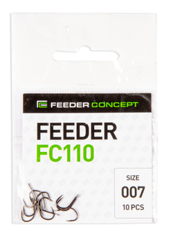 Крючки FC FEEDER, серия FC110, №7, уп. 10шт