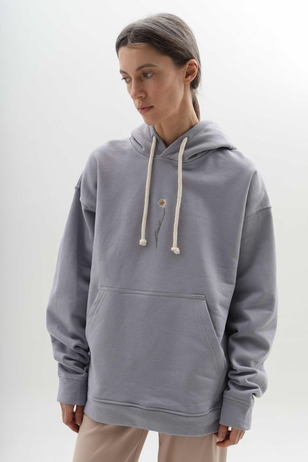 Худи Warm Ромашка Лиловый - фото 4