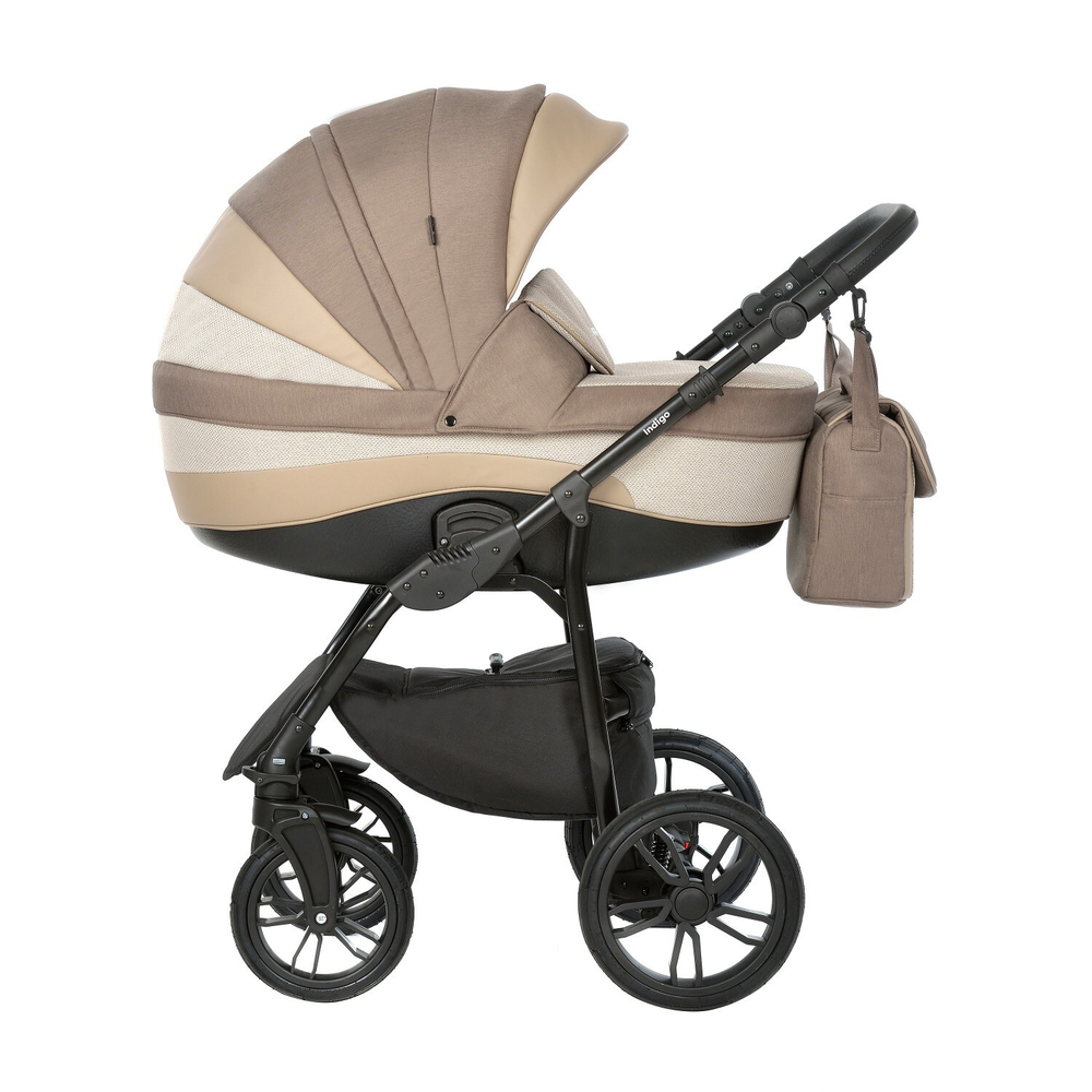 Коляска 2в1 INDIGO in 05 (коричневый)