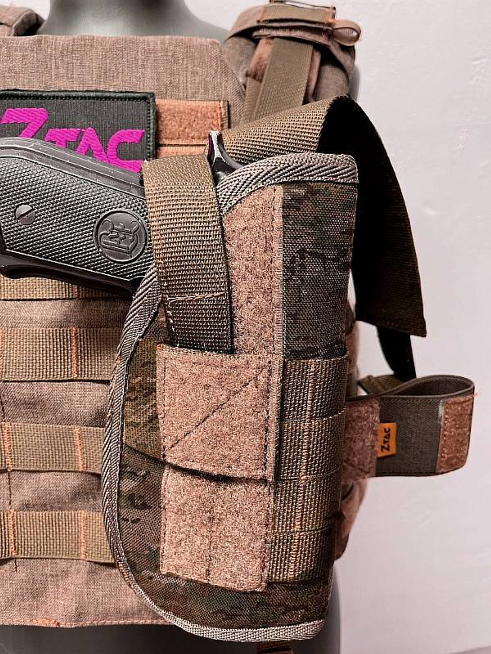 Кобура пистолетная универсальная мультикам ZTAC