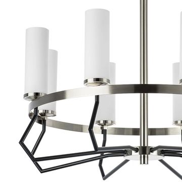 Люстра подвесная 723085 никель Flume Lightstar