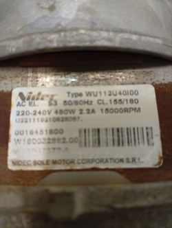 RST703DW кт18 Двигатель для стиральной машины Ariston Indesit W16002288200 б/у