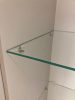 Шкаф навесной витрина Валенсия кашемир/софт сантьяго левый