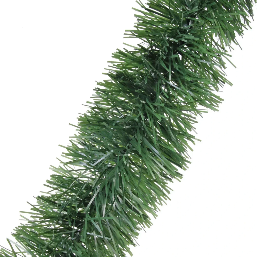 Мишура 2 м 13 см «Зимний лес», Темно-зелёный