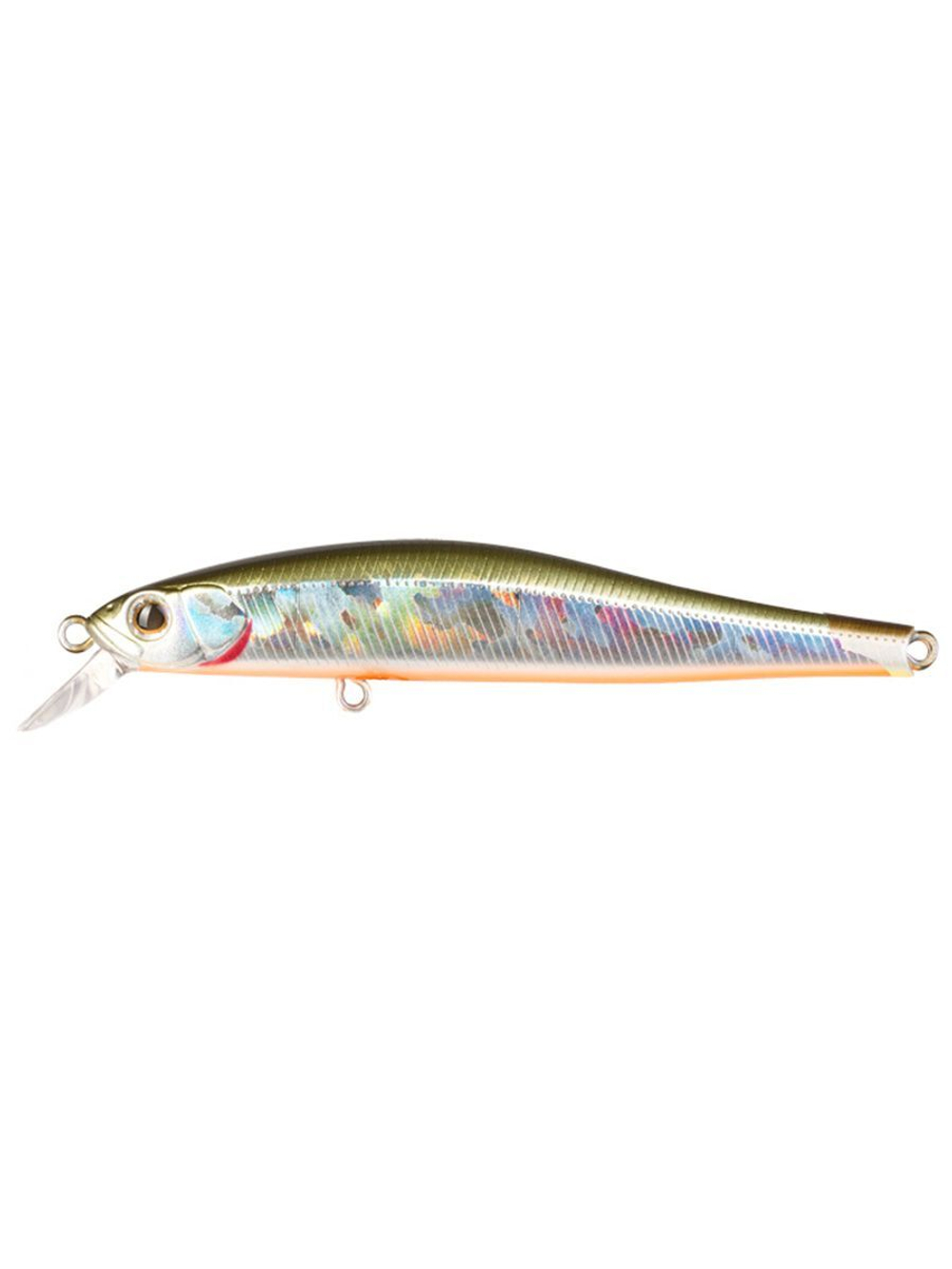 Воблер для рыбалки ZIPBAITS Rigge SP ZB-R-90SP, 90мм, 9.8гр., заглубление 0.5-1.3м., цвет 027R, суспендер