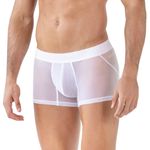 Мужские трусы хипсы белые Clever YIN YANG TRUNKS 162501