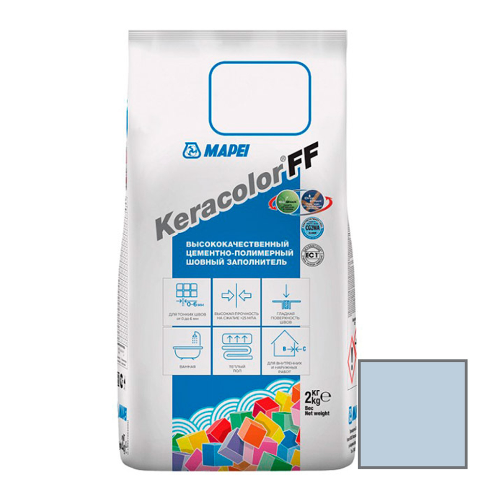 Затирка цементная Mapei Keracolor FF 170 крокус 2 кг