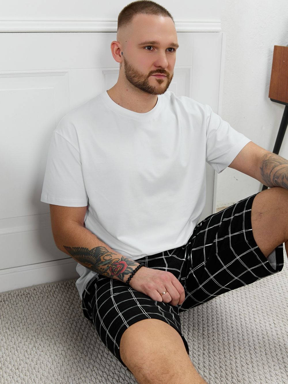 Шорты мужские Тор-2.1 Виотекс КЛЕТКА ЛИНЕАРНАЯ