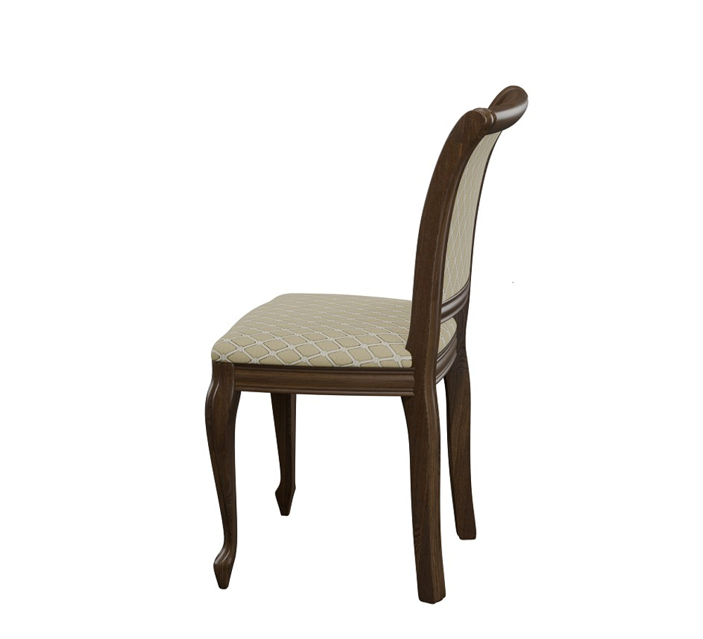 Стул Аврора Кабриоль, Орех тёмный, ткань Призма 37/1