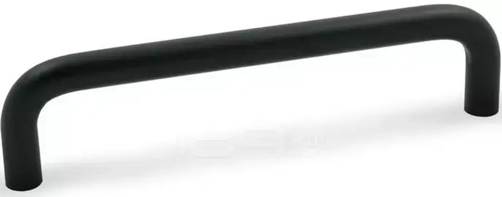 Ручка-скоба 128 мм., черн., мат. СПА-3 (Симона Лофт, Симона Шагрень, Симона Emphasis)