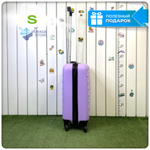 Маленький чемодан L'Case Phatthaya, лиловый, S