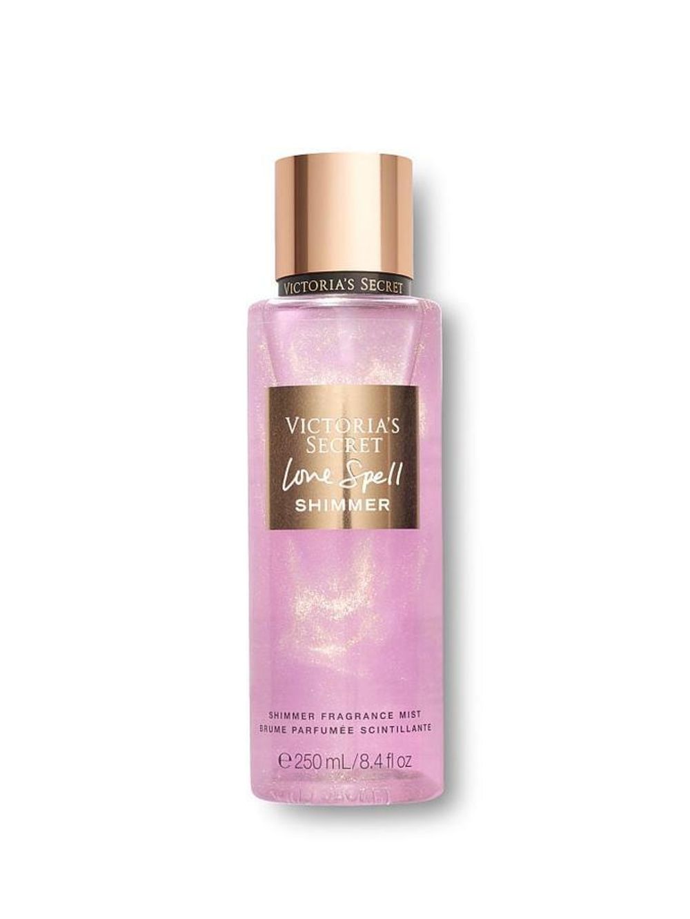 Спрей для тела парфюмированный Victoria's Secret Love Spell Shimmer Fragrance Mist For Women 250 мл