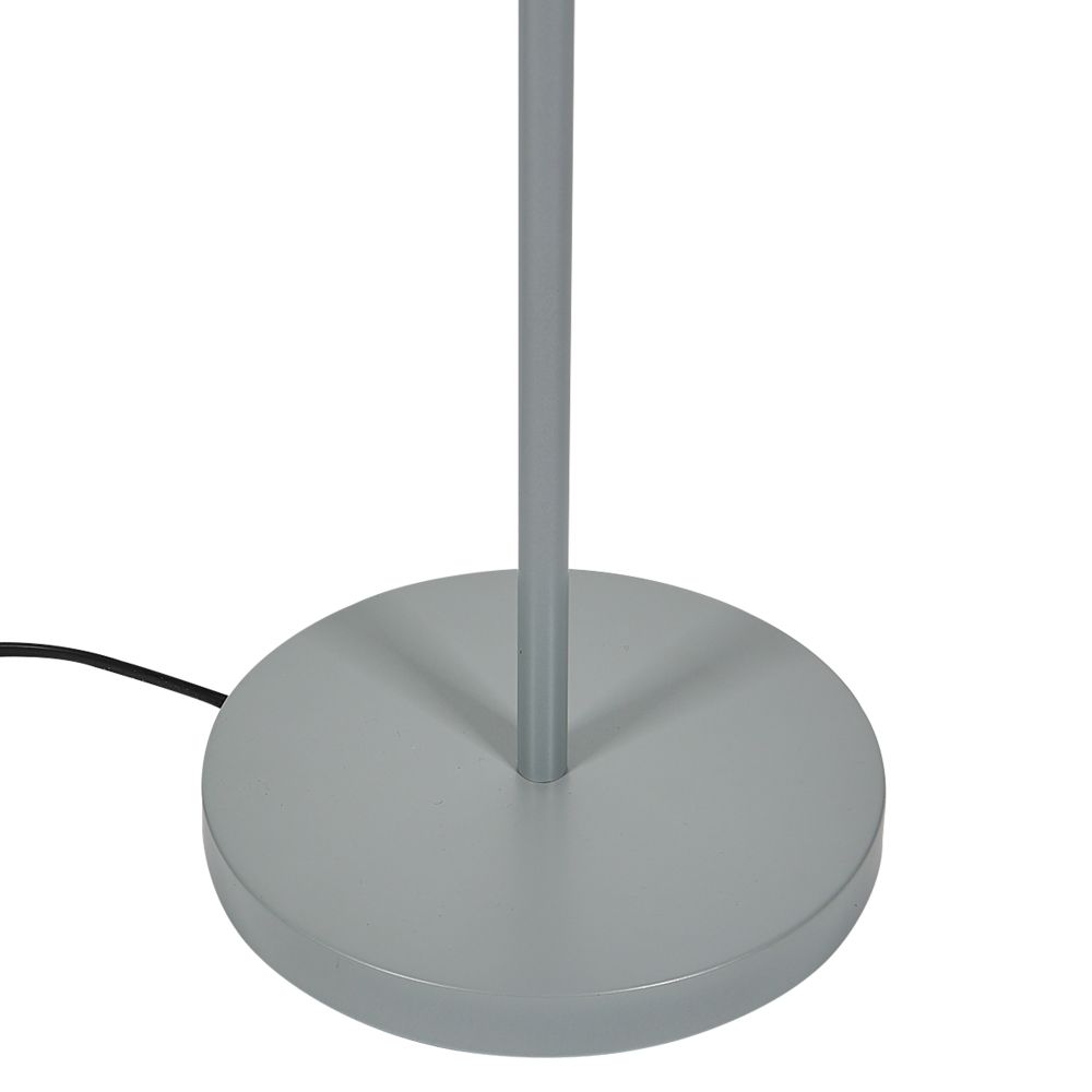 UML-T410 2хE27 WHITE Торшер напольный под две лампы Е27. 2х60W. Механический выключатель. Белый. ТМ Uniel