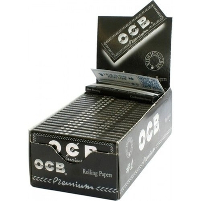 Бумага для сигарет блок "OCB" Premium 1 1/4 (78мм) 50л*25шт