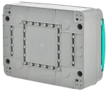 Корпус пластиковый КМПн-12 IP65 зеленая прозрачная дверь TEKFOR IEK