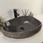 Раковина из речного камня RS-65249 57*42*16 0862
