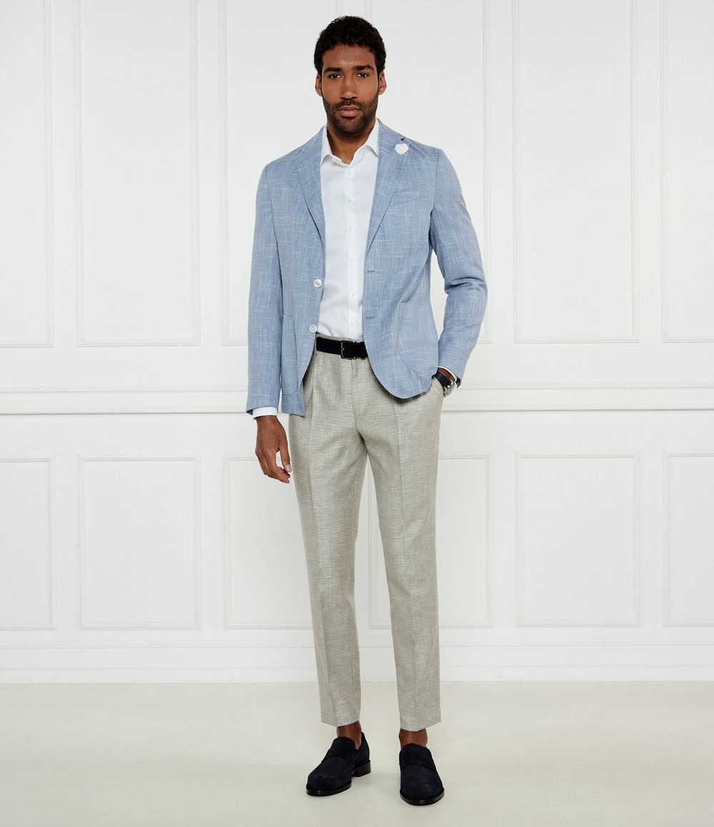 Брюки C-Perin-PL-25 BOSS BLACK - бежевый(50540725)