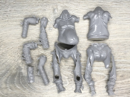 Детали для сборки дополнительного тела Mancrusher Gargants