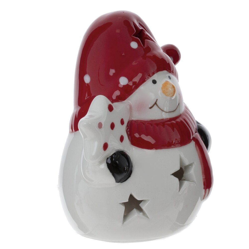 GAEM Фигурка декоративная "Снеговик" с подсветкой (LR44x2), L8 W6,5 H9,5 см