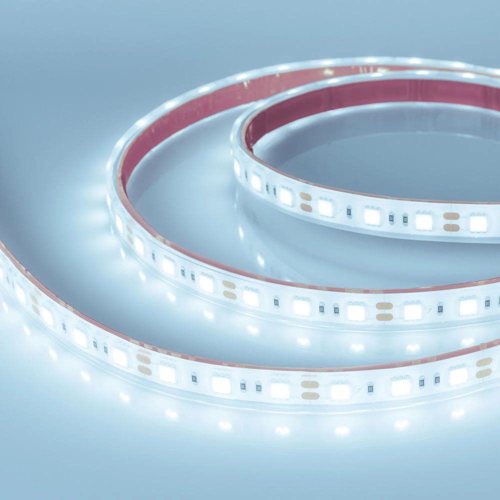 Светодиодная лента герметичная RTW-PFS-B60-13mm 12V Cool 10K (14.4 W/m, IP68, 5060, 5m) (Arlight, 14.4 Вт/м, IP68) 036441