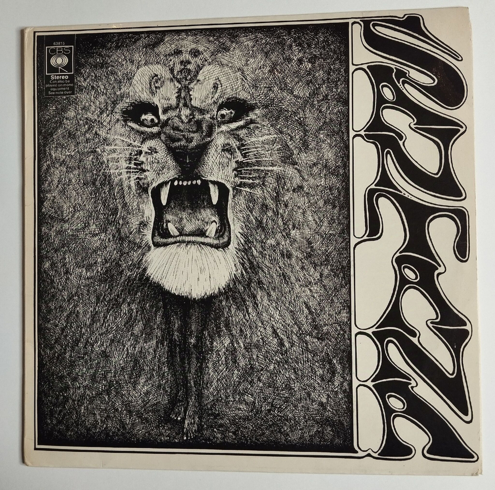 Винтажная виниловая пластинка LP Santana Savor (UK 1975)