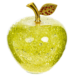 Фигурка декоративная Яблоко, желтая